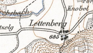 Lettenberg Siegriedkarte 1930.jpg