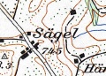 Sägel Landeskarte 1955.jpg