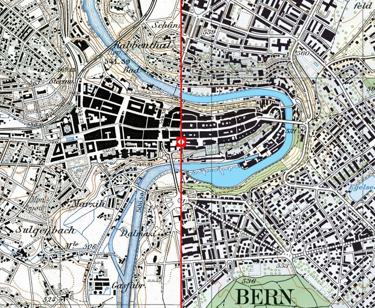 Datei:Vergleich Bern 1900 2000.JPG